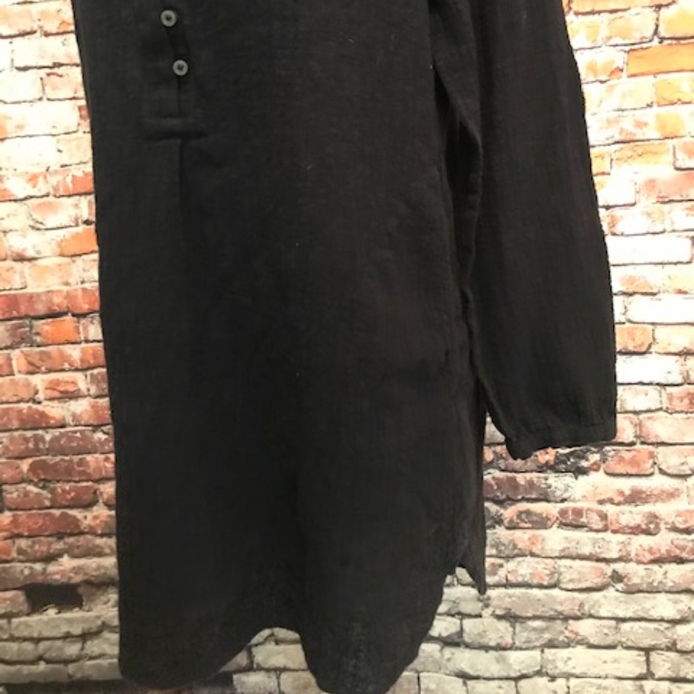 Soft Surroundings Soft Cotton Buttoned Tunic Dress - image 4